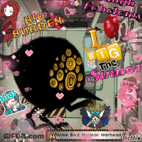 Cartoon Bird Saying Big Burden Big G The Sinners GIF