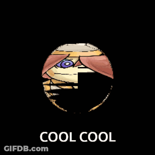Cartoon Bird Saying Cool Cool GIF