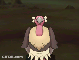Cartoon Bird With Pink Beak GIF