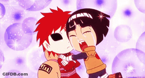 Cartoon Boy And Girl Hugging, Girl Crying GIF