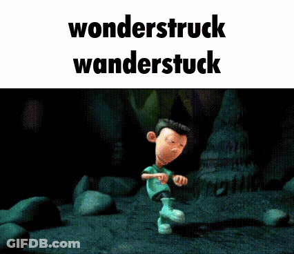 Cartoon Boy Dancing In Dark Cave Wonderstruck Wanderstuck GIF