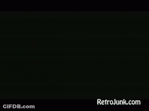 Cartoon Boy Floating Head With Retrojunk.com GIF