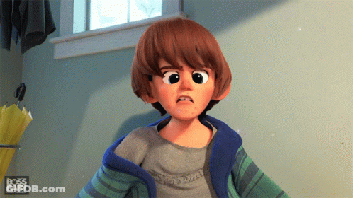 Cartoon Boy Lying In Bed Really GIF
