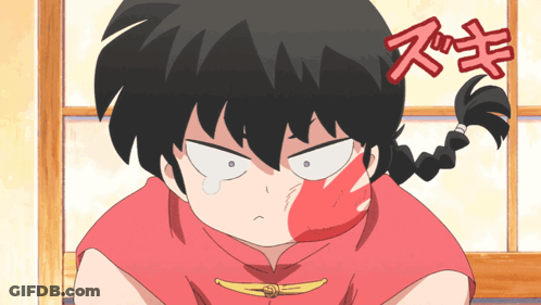 Cartoon Boy With Chinese Writing On Shirt GIF
