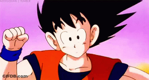 Cartoon Boy With Fist In The Air GIF