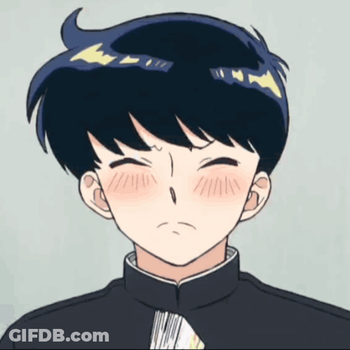 Cartoon Boy With Stack Of Books On Face GIF
