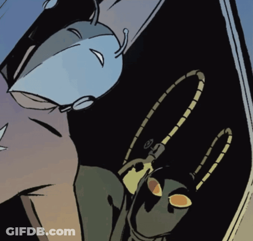 Cartoon Bug With Long Antennae GIF