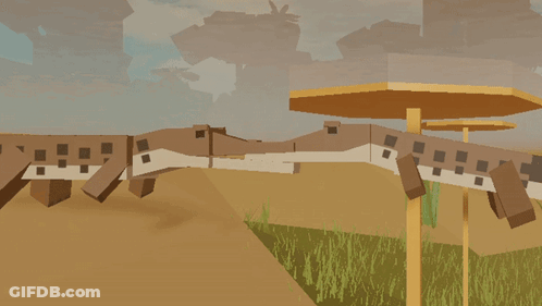 Cartoon Building Destroyed By Storm GIF