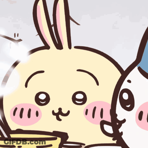 Cartoon Bunny Crying Tears GIF