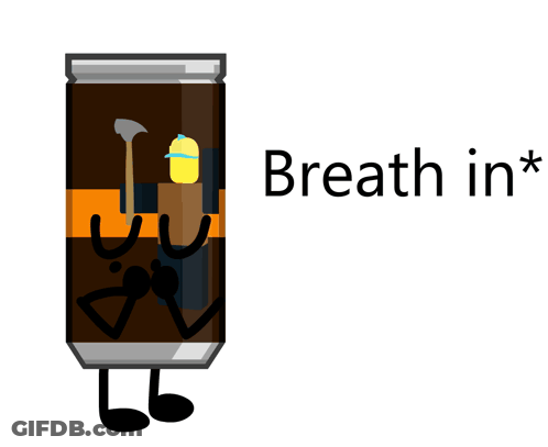 Cartoon Can Of Boi Soda GIF