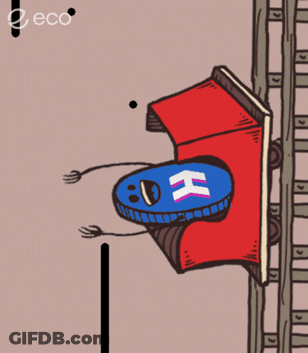 Cartoon Car With Letter H GIF