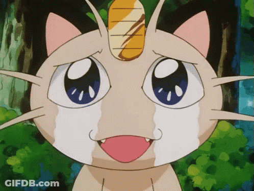 Cartoon Cat Crying GIF