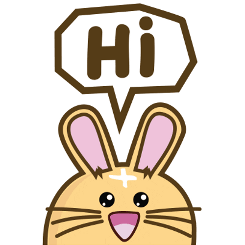 Cartoon Cat Hi GIF