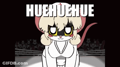 Cartoon Cat Huehuehue GIF