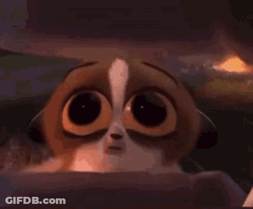 Cartoon Cat Looking Out Window GIF