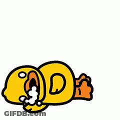 Cartoon Cat Lying Down Looking At Phone GIF