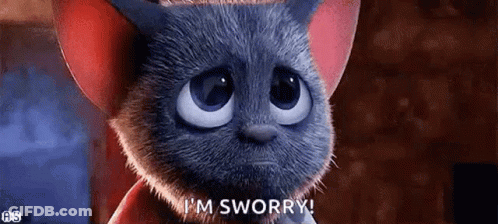 Cartoon Cat Saying Im Sorry GIF