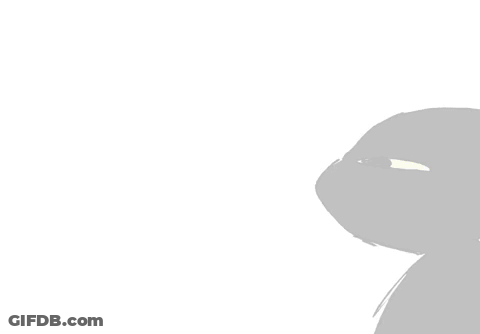 Cartoon Cat Says Aniq Too High In Yellow GIF