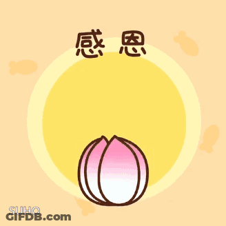 Cartoon Cat Sitting In Pink Flower Suho GIF