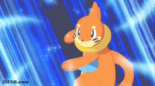 Cartoon Cat Standing In Front Of Blue Light GIF