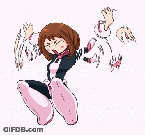 Cartoon Cat Surrounded By Hearts Saying Muah GIF