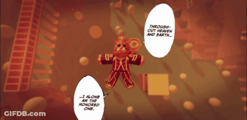 Cartoon Cat Talking About Being Honored One GIF