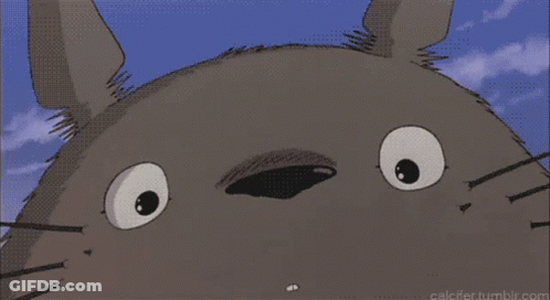 Cartoon Cat With Big Smile GIF