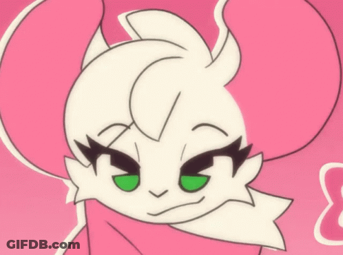 Cartoon Cat With Green Eyes GIF