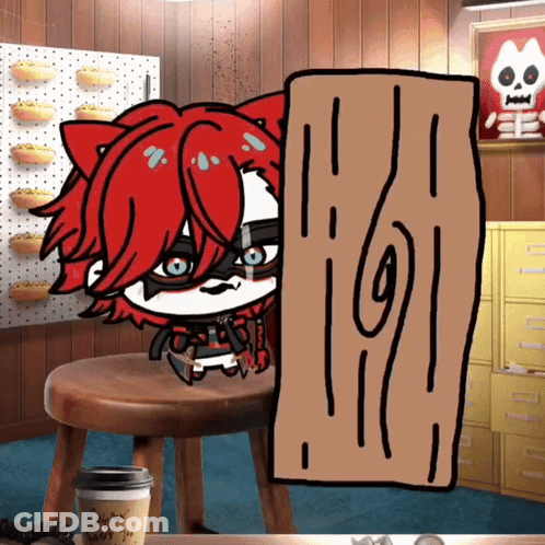 Cartoon Cat With Jasmin Roast Coffee Cup GIF