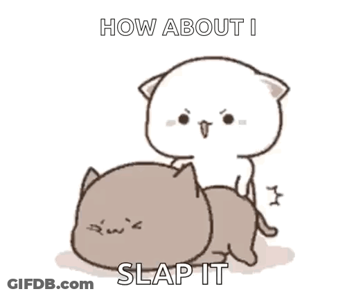 Cartoon Cats Piggyback Ride GIF