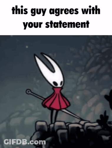 Cartoon Character Agreeing With Statement GIF