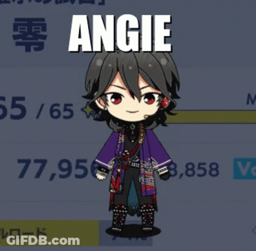 Cartoon Character Angie GIF
