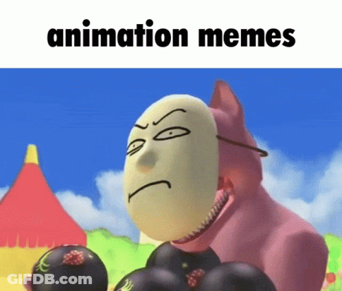 Cartoon Character Animation Memes GIF