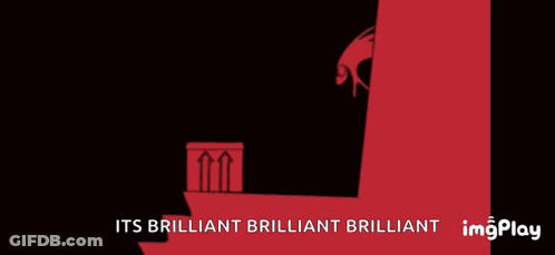 Cartoon Character At Machine Its Brilliant Brilliant Brilliant GIF