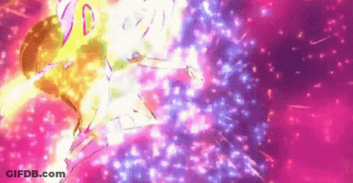 Cartoon Character Attacked By Lightning GIF