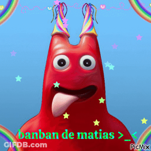 Cartoon Character Banban De Matias GIF