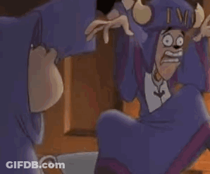 Cartoon Character Being Punched In Face GIF