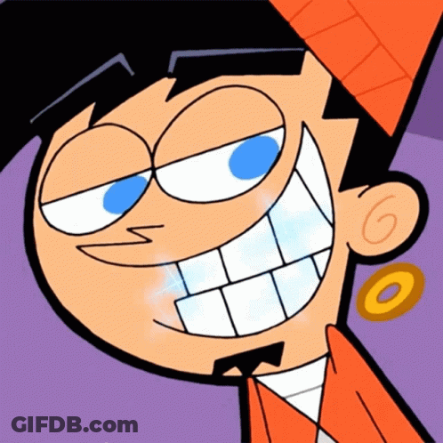 Cartoon Character Blue Eyes White Teeth GIF