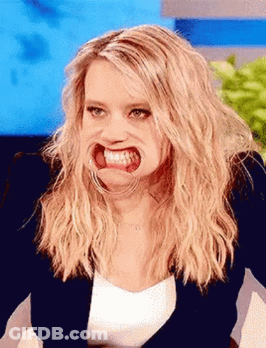 Cartoon Character Blue Eyes White Teeth GIF