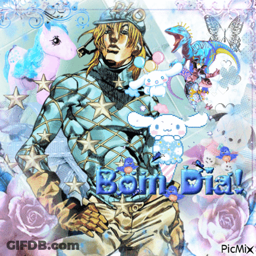 Cartoon Character Bom Dia GIF