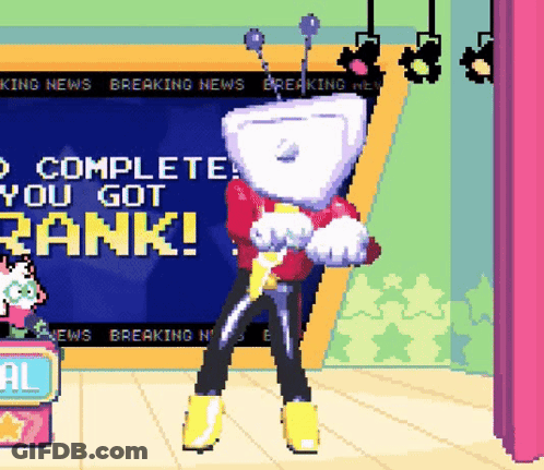 Cartoon Character Breaking News GIF