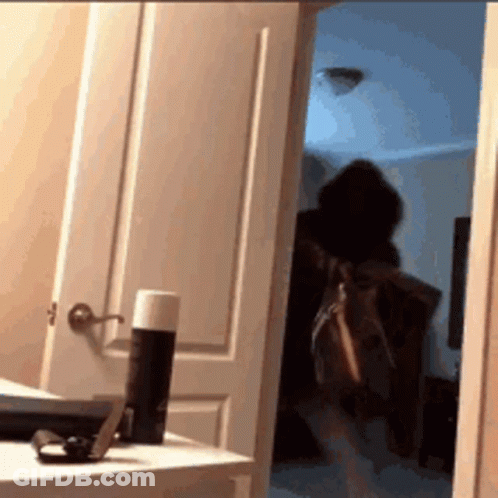 Cartoon Character Brushing Teeth GIF