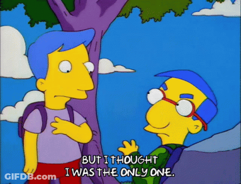 Cartoon Character But I Thought I Was The Only One Tree GIF