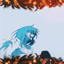 Cartoon Character Carrying Gift Box GIF