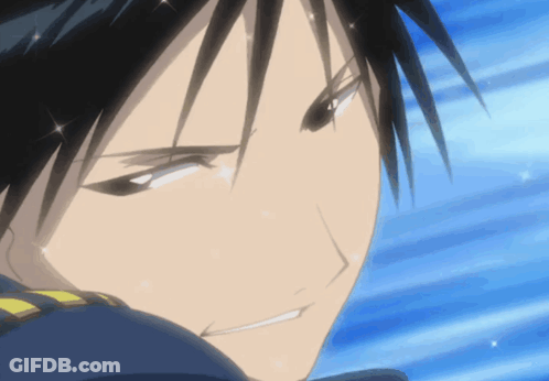 Cartoon Character Close Up Blue Background GIF
