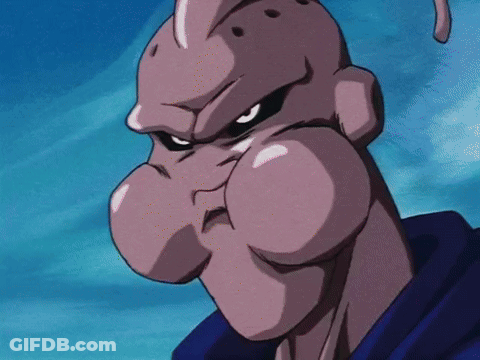 Cartoon Character Close Up Blue Background GIF