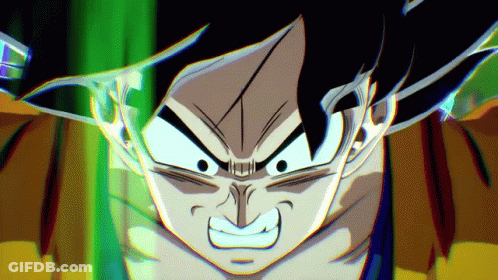 Cartoon Character Close Up Green And Yellow GIF