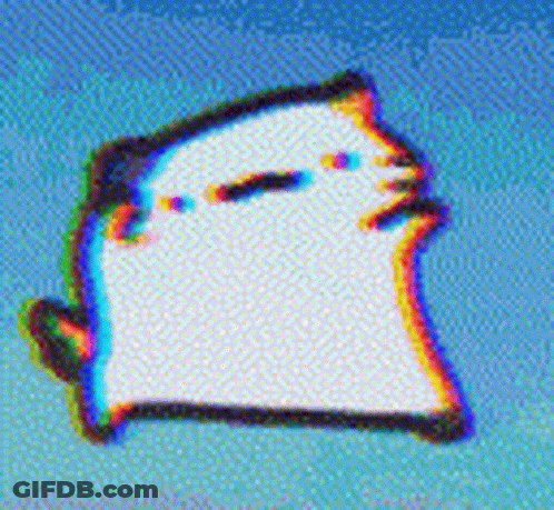 Cartoon Character Close Up GIF