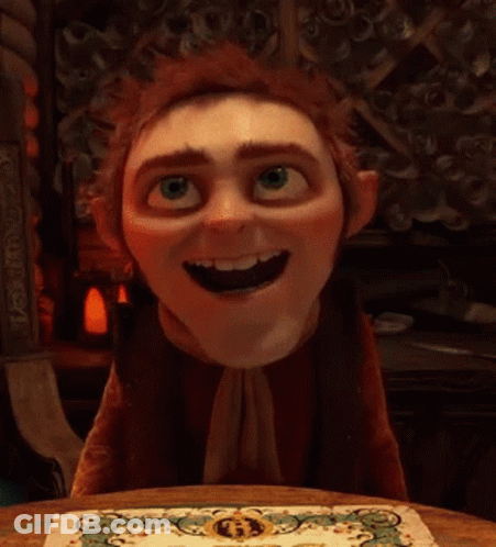 Cartoon Character Close Up Smiling GIF