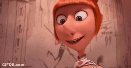 Cartoon Character Close Up GIF